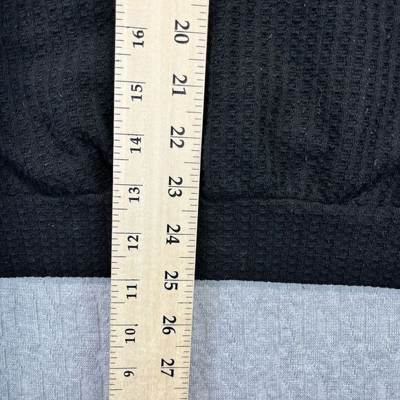 Shein Black Women's hoodie Size(S) Knit style lightweight, no drawstring - Picture 5 of 6